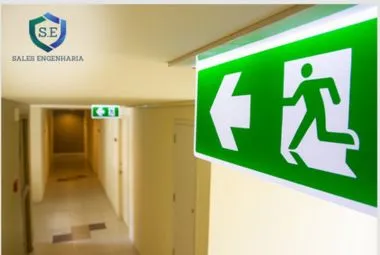Sinalização de segurança e Rota de Fuga